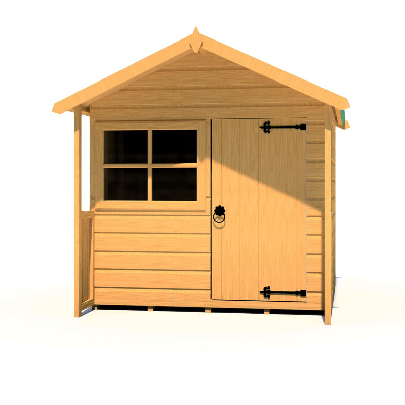 Loxley 5' x 4' Marshmallow Playhouse | Sheds.co.uk