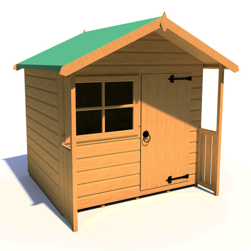Loxley 5' x 4' Marshmallow Playhouse | Sheds.co.uk