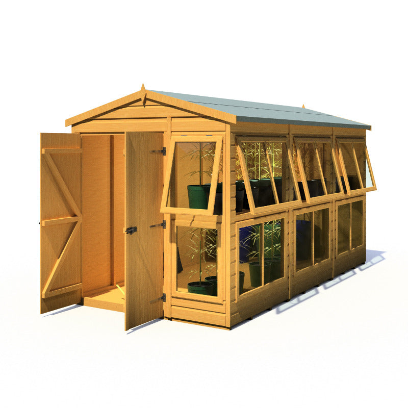 Loxley 6' x 12' Shiplap Apex Potting Shed | Sheds.co.uk