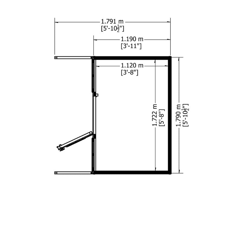 Loxley 6' x 4' Maple Playhouse | Sheds.co.uk