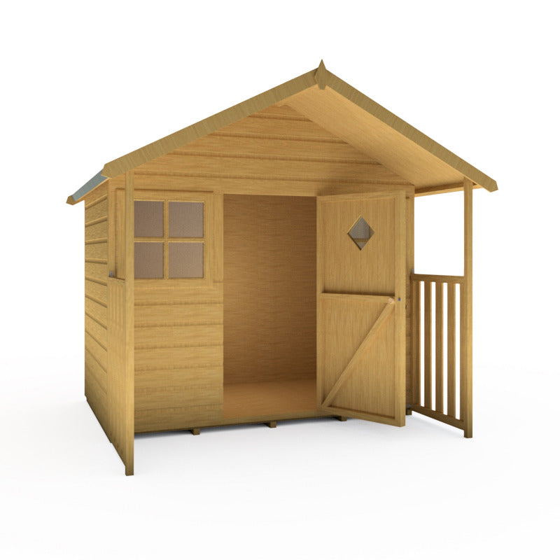 Loxley 6' x 4' Maple Playhouse | Sheds.co.uk