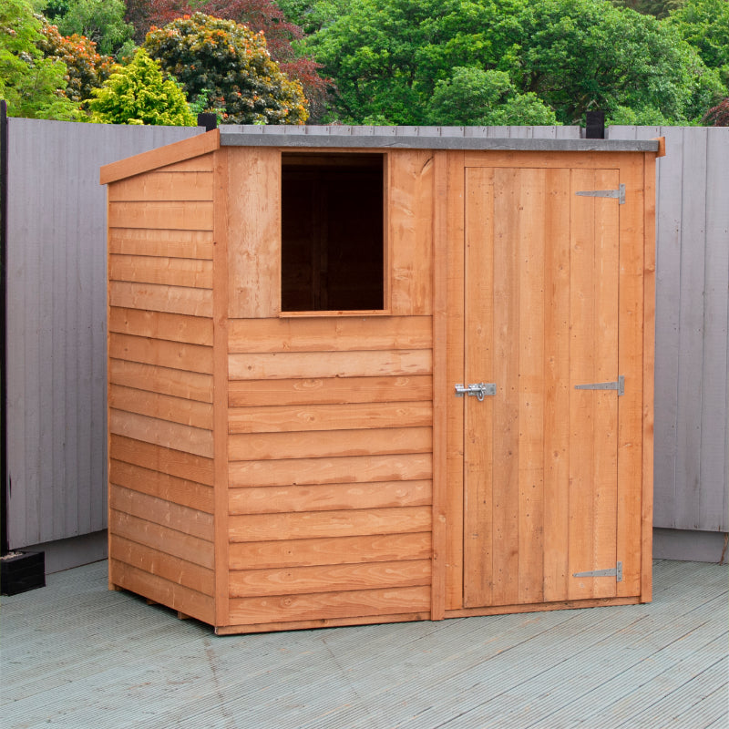 Loxley 6' x 4' Overlap Pent Shed | Sheds.co.uk