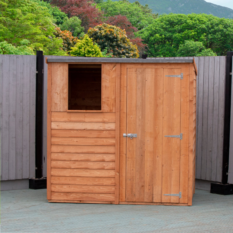 Loxley 6' x 4' Overlap Pent Shed | Sheds.co.uk