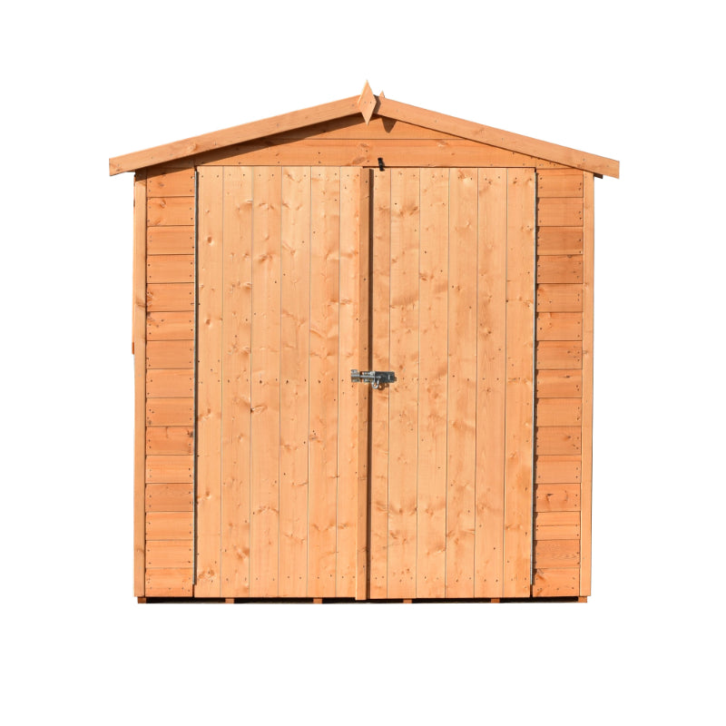Loxley 6' x 4' Premium Double Door Shiplap Apex Shed | Sheds.co.uk