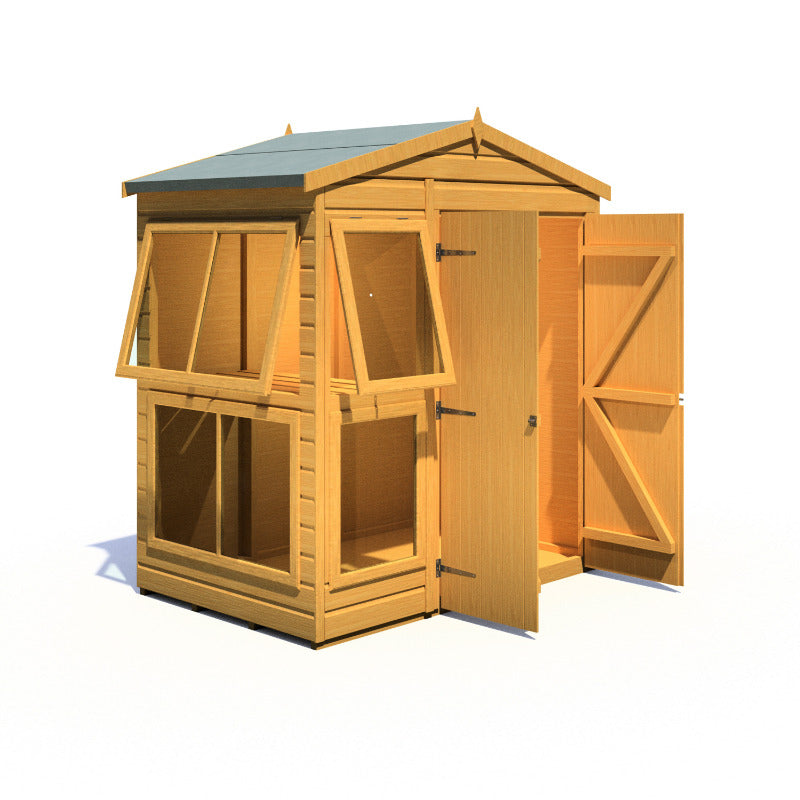 Loxley 6' x 4' Shiplap Apex Potting Shed | Sheds.co.uk