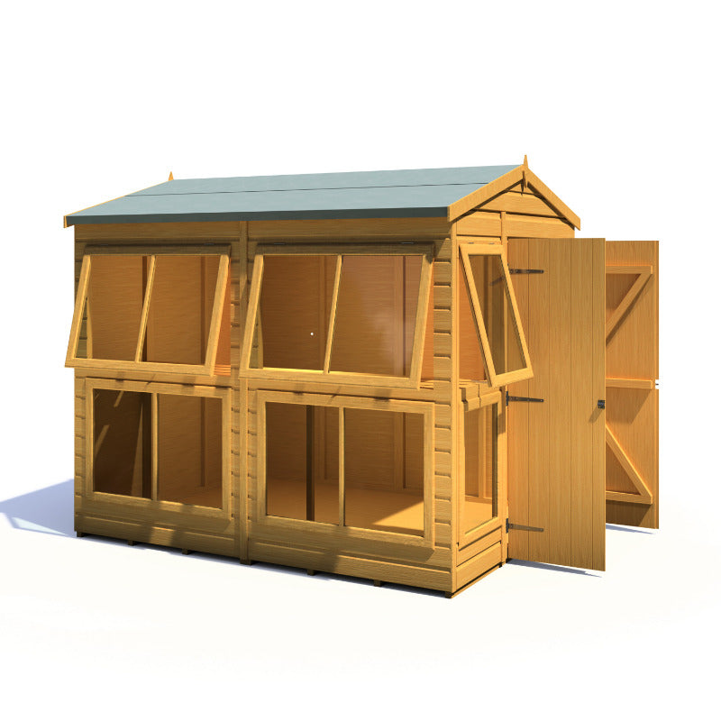 Loxley 6' x 8' Shiplap Apex Potting Shed | Sheds.co.uk