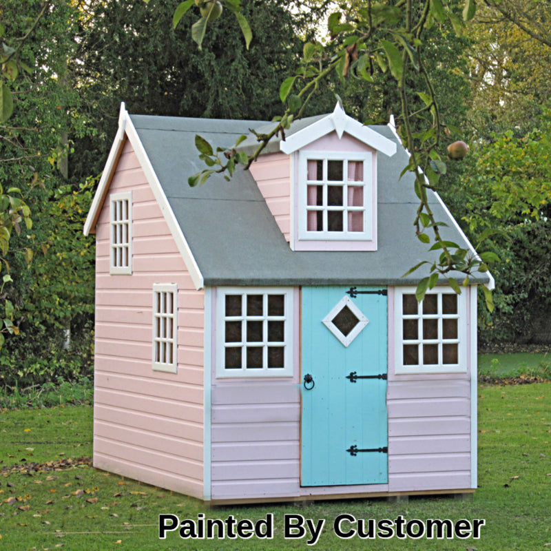 Loxley 6' x 8' Strawberry Playhouse | Sheds.co.uk