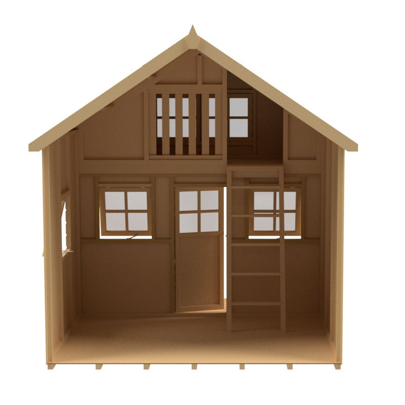 Loxley 8' x 10' Lemon Playhouse | Sheds.co.uk