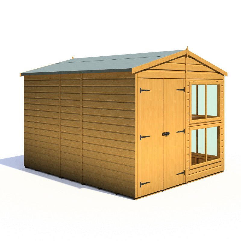 Loxley 8' x 10' Shiplap Apex Potting Shed | Sheds.co.uk