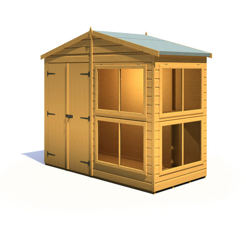 Loxley 8' x 4' Shiplap Apex Potting Shed | Sheds.co.uk