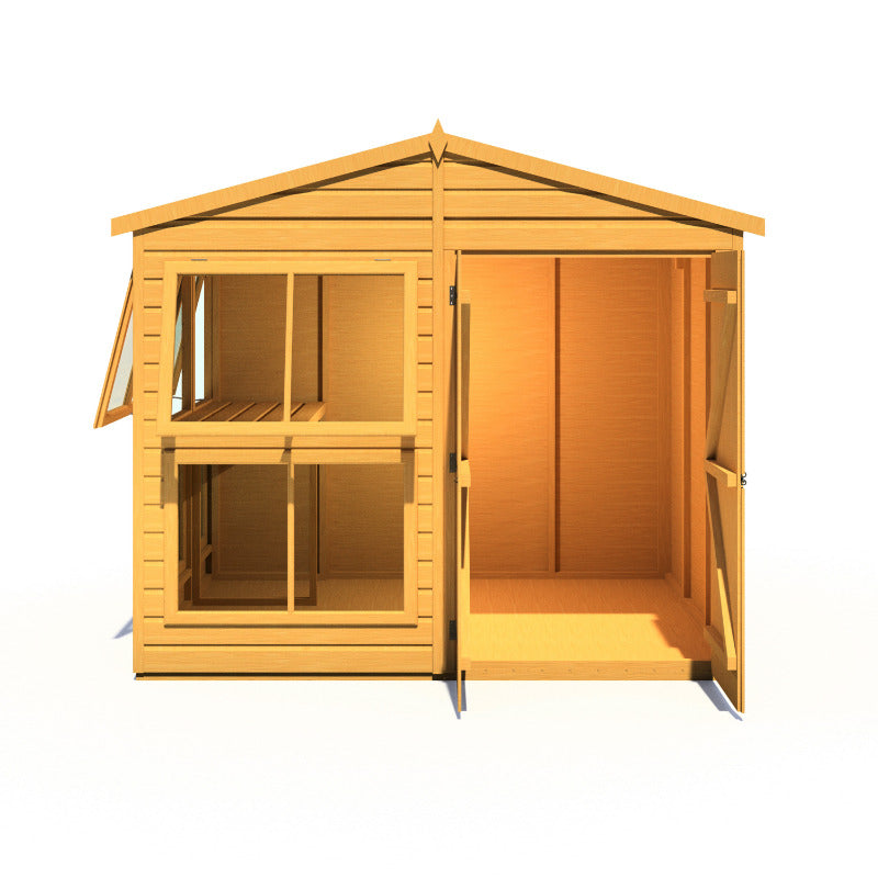 Loxley 8' x 6' Shiplap Apex Potting Shed | Sheds.co.uk