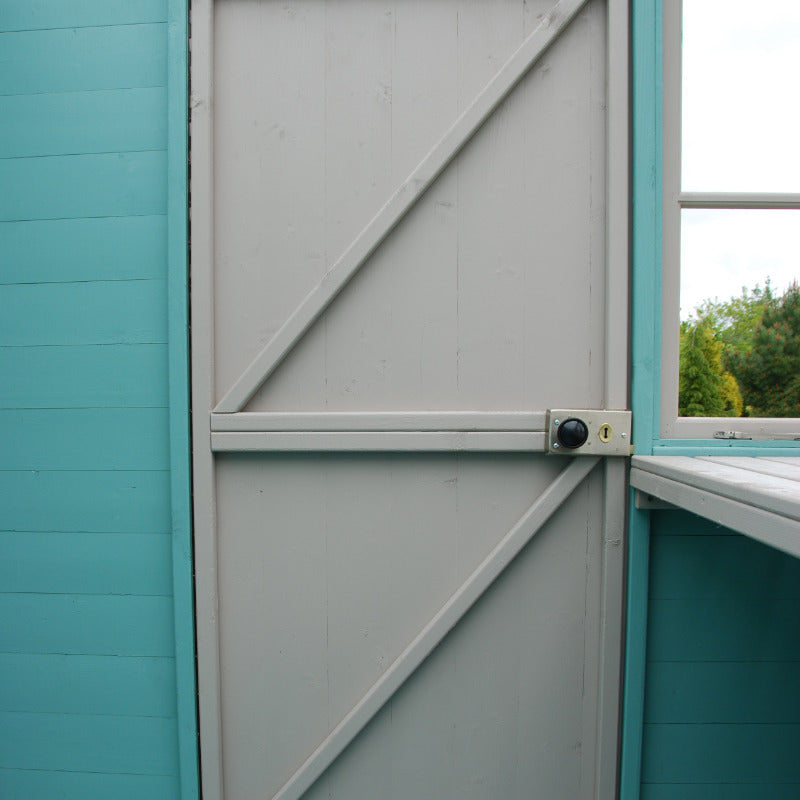 Loxley 8' x 8' Shiplap Sun Pent Shed | Sheds.co.uk