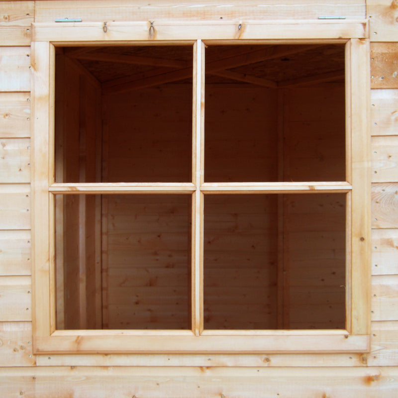 Loxley 8' x 8' Pressure Treated Shiplap Corner Shed | Sheds.co.uk