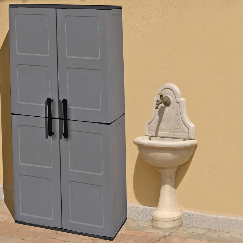 Loxley Large Storage Cupboard With Shelves | Sheds.co.uk