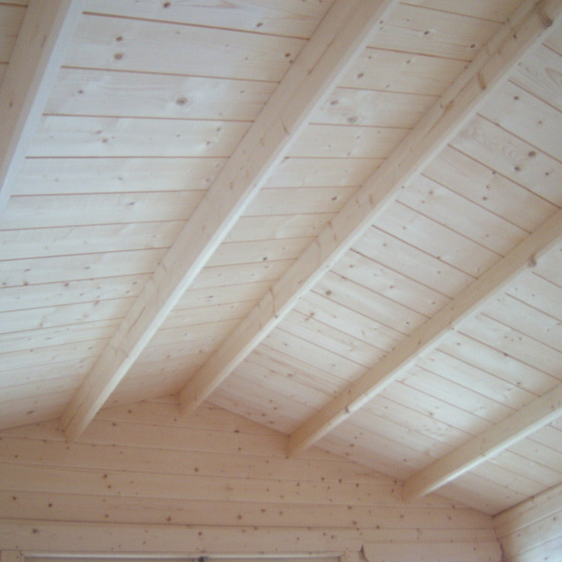 Loxley 3m x 3m Maltby Log Cabin - 28mm | Sheds.co.uk
