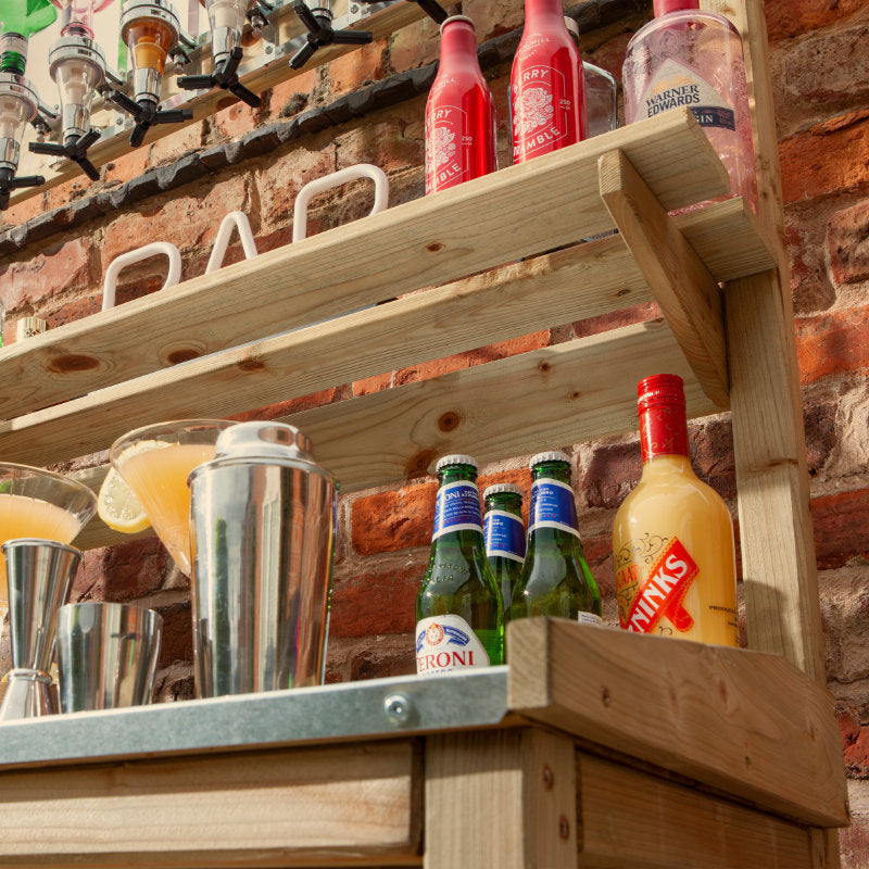 Rowlinson Garden Mini Bar | Sheds.co.uk