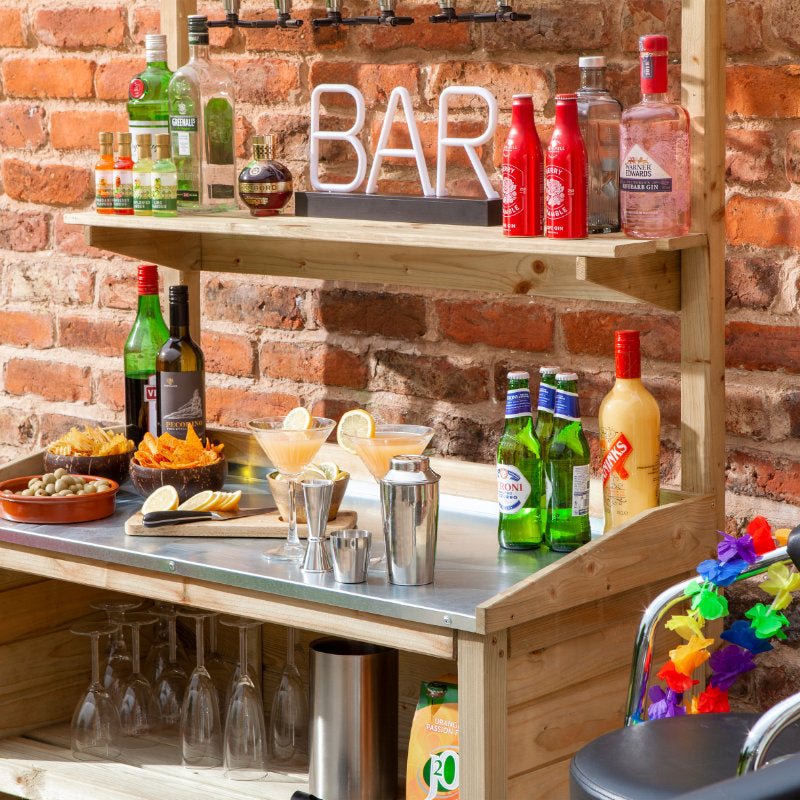 Rowlinson Garden Mini Bar | Sheds.co.uk