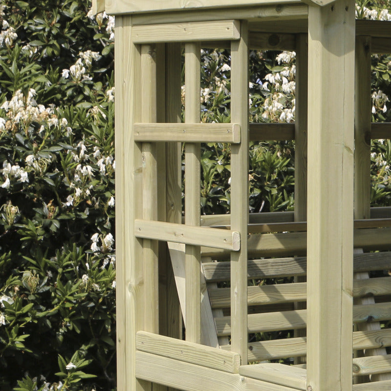 Moorvalley 2 Seater Classic Trellis Arbour | Sheds.co.uk