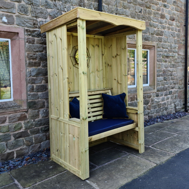 Moorvalley 2 Seater Foxcote Arbour | Sheds.co.uk