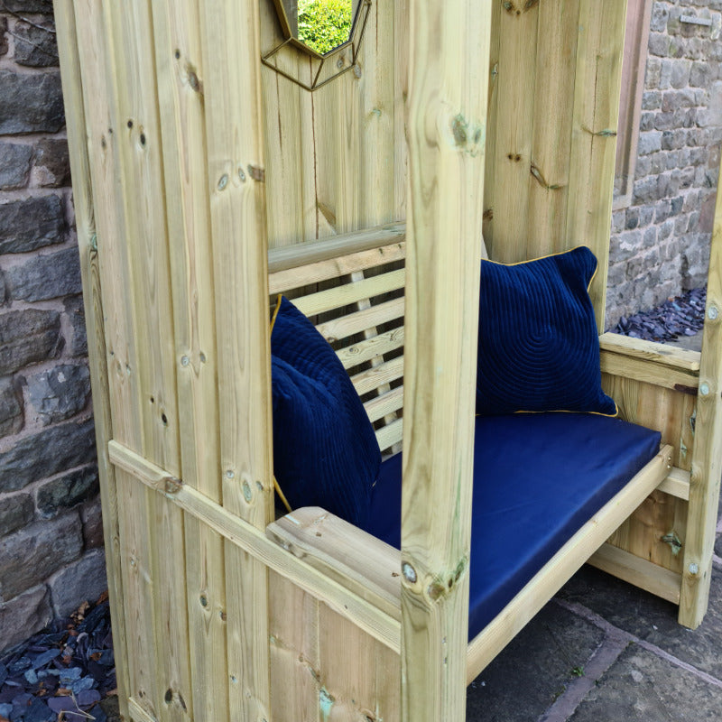 Moorvalley 2 Seater Foxcote Arbour | Sheds.co.uk