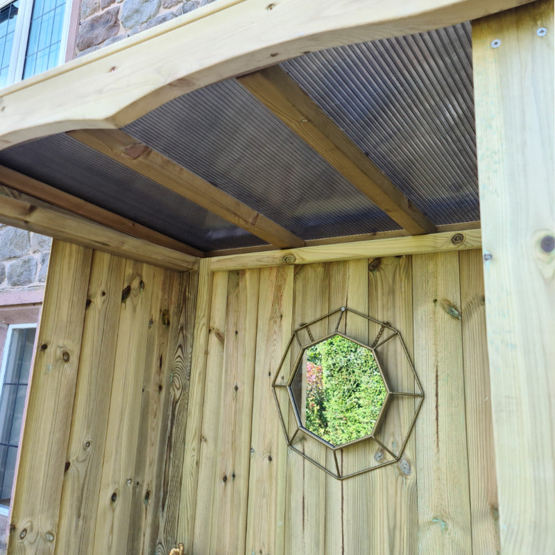 Moorvalley 2 Seater Foxcote Arbour | Sheds.co.uk