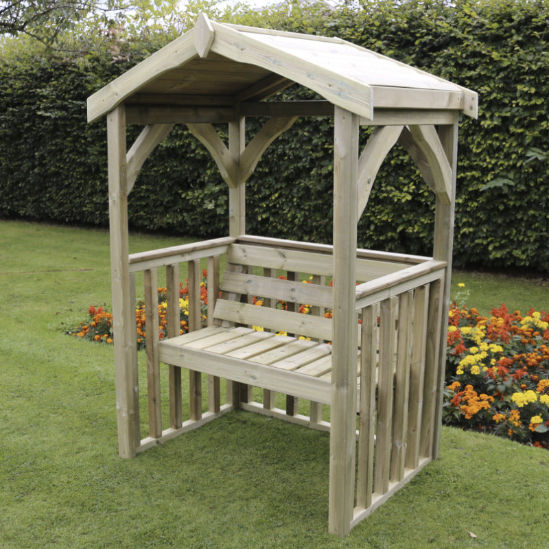 Moorvalley 2 Seater Modern Arbour | Sheds.co.uk