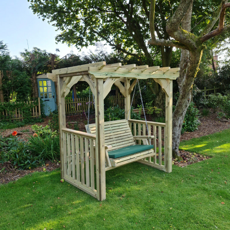 Moorvalley 2 Seater Modern Swing Seat | Sheds.co.uk