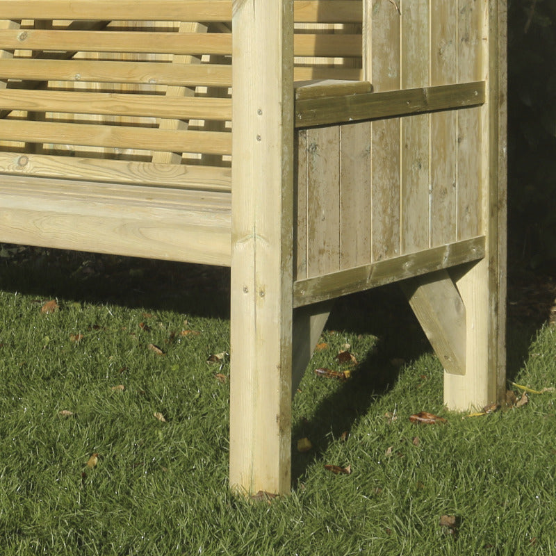 Moorvalley 3 Seater Classic Arbour | Sheds.co.uk