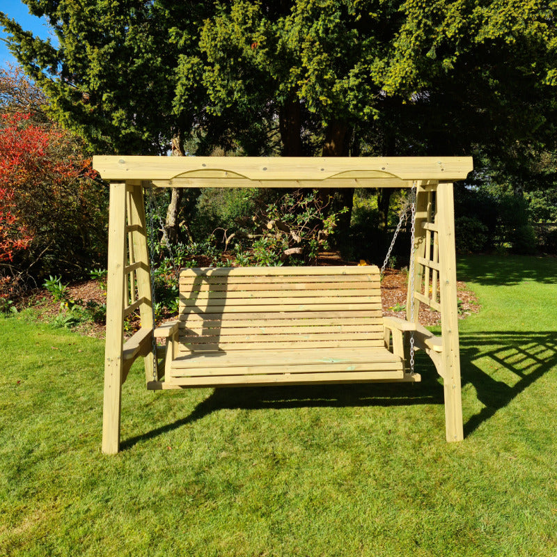 Moorvalley 3 Seater Classic Trellis Swing Seat | Sheds.co.uk