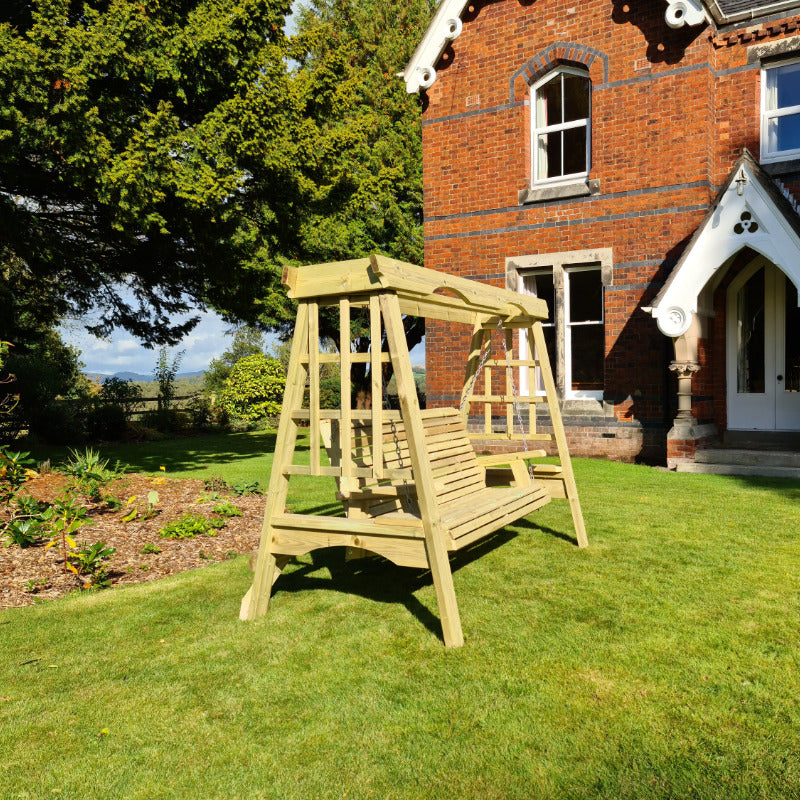 Moorvalley 3 Seater Classic Trellis Swing Seat | Sheds.co.uk