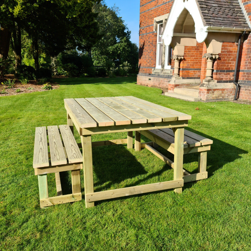 Moorvalley 4 Seater Beer Garden Dining Set | Sheds.co.uk