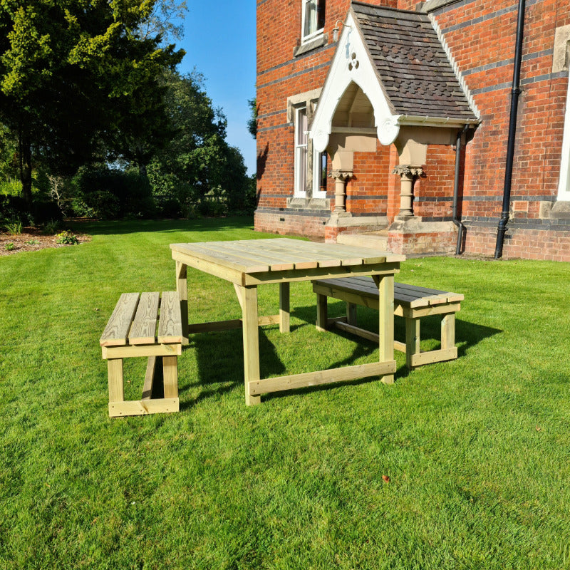 Moorvalley 4 Seater Beer Garden Dining Set | Sheds.co.uk
