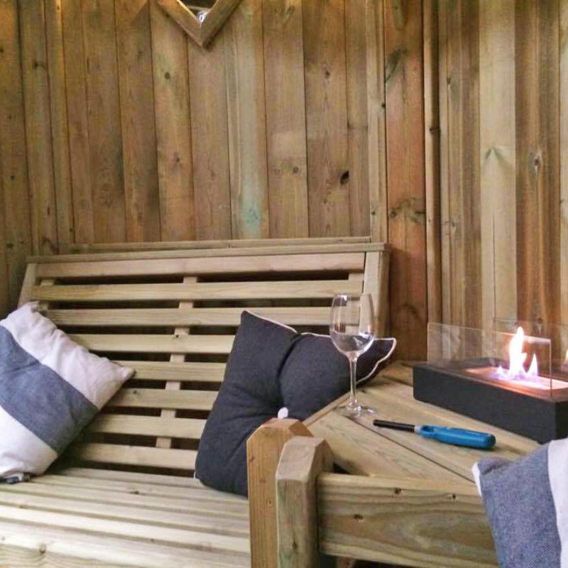 Moorvalley 4 Seater Classic Corner Arbour | Sheds.co.uk