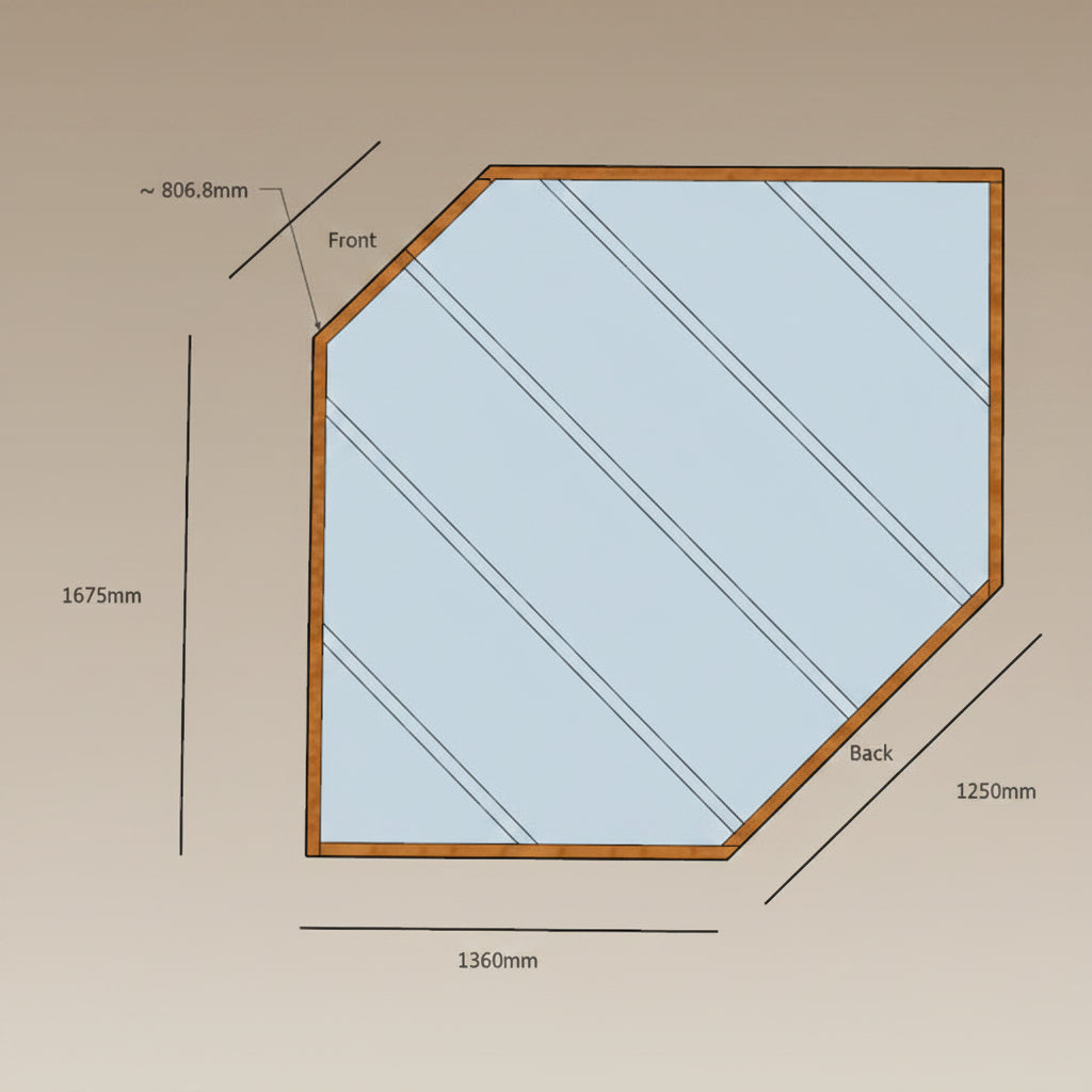 Moorvalley 4 Seater Classic Corner Arbour | Sheds.co.uk