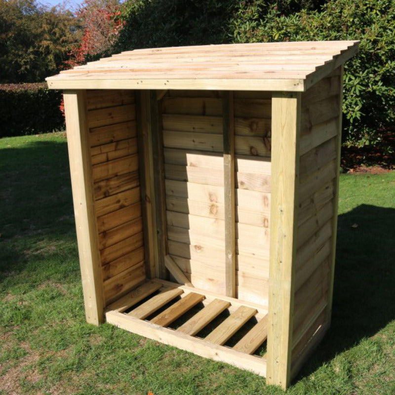 Moorvalley 5' High Single Log Store | Sheds.co.uk