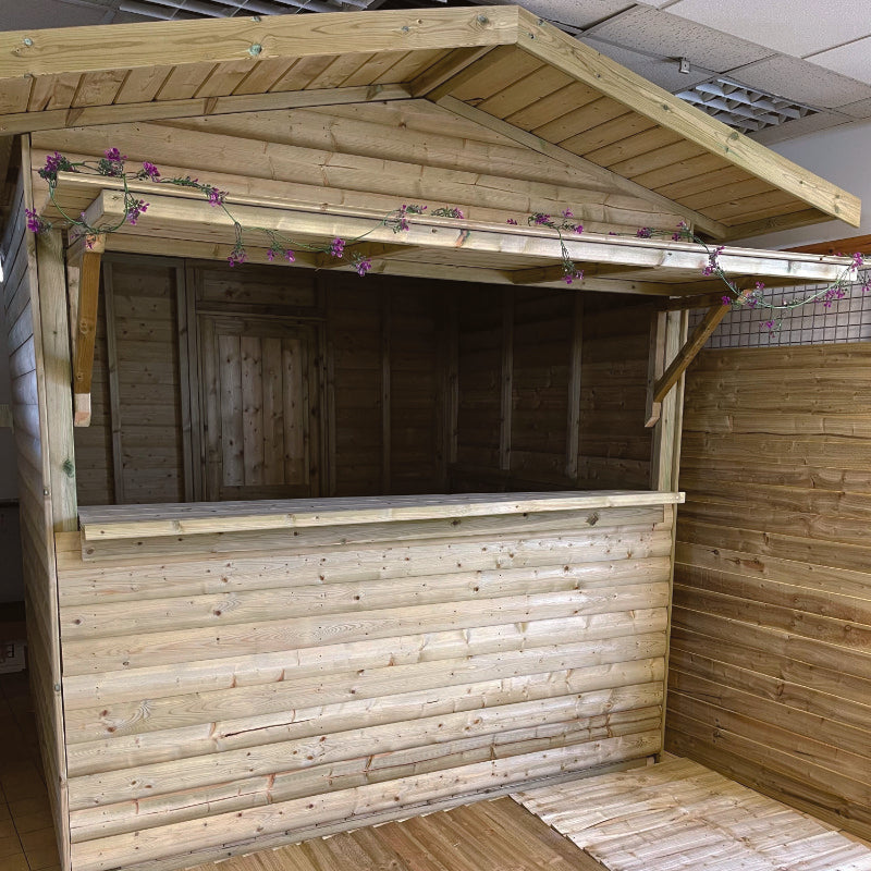Moorvalley 8' x 6' Deluxe Loglap Event Chalet | Sheds.co.uk