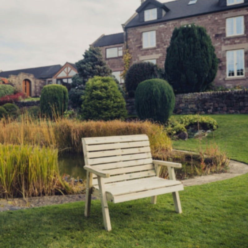 Moorvalley Classic 2 Seater Bench | Sheds.co.uk