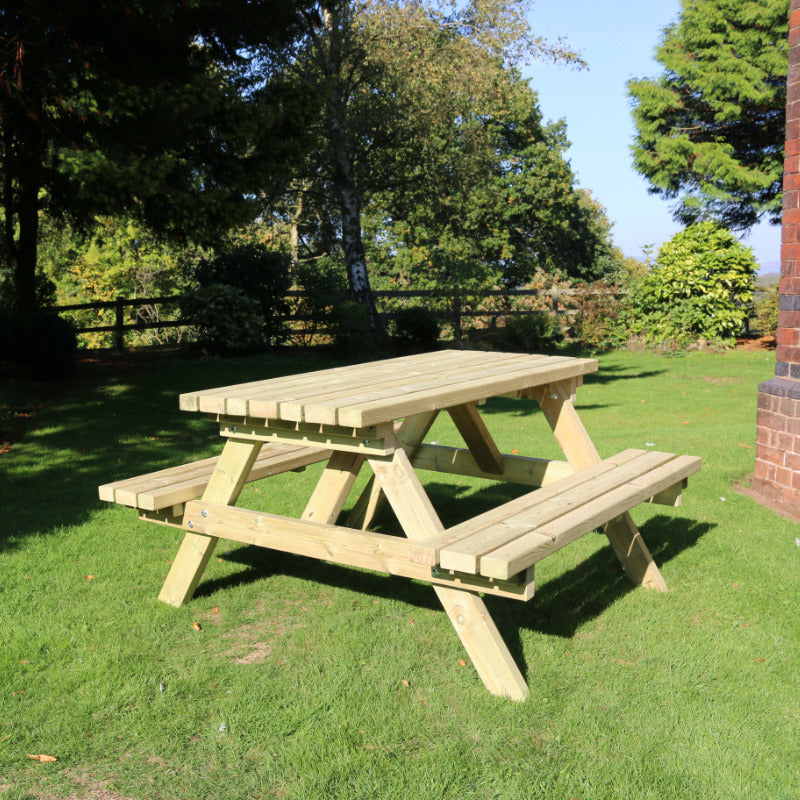 Moorvalley Classic Picnic Table | Sheds.co.uk