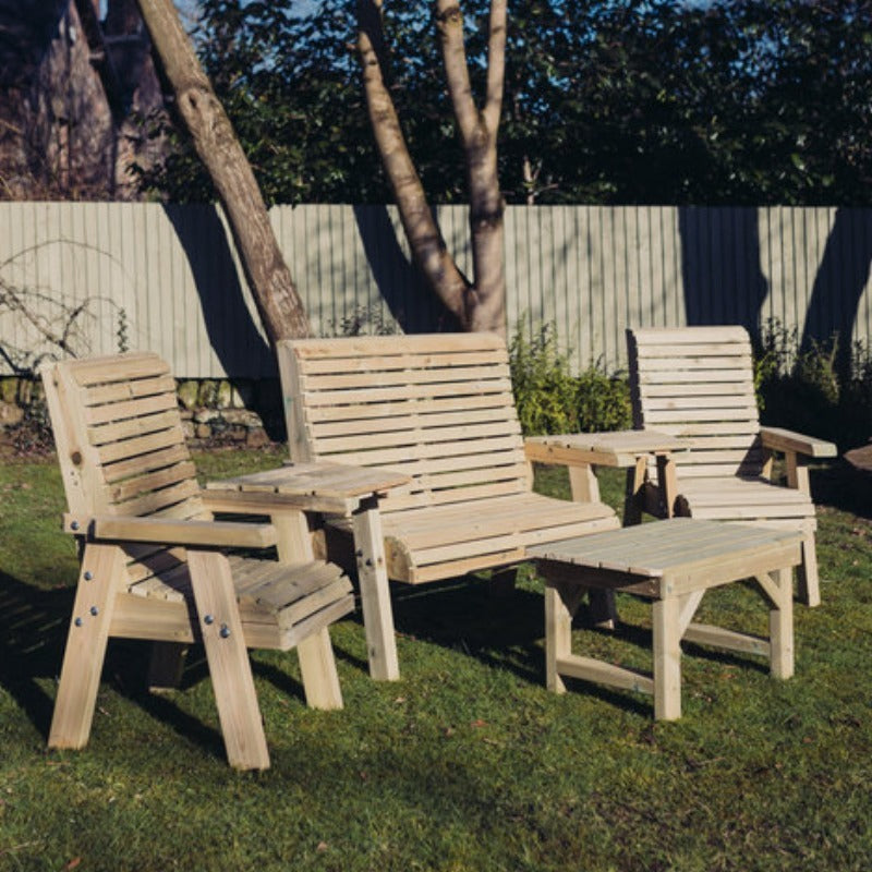 Moorvalley Ergo 4 Seater Multi Set | Sheds.co.uk
