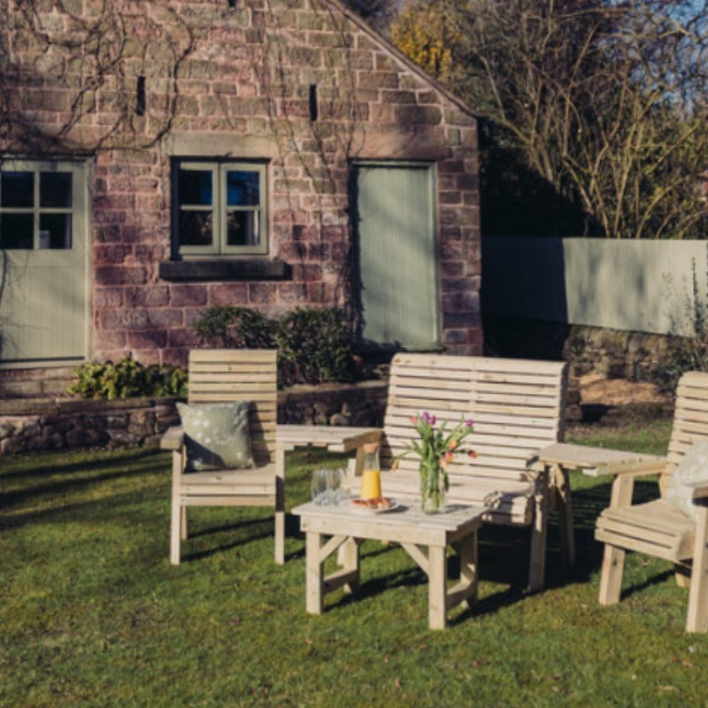 Moorvalley Ergo 4 Seater Multi Set | Sheds.co.uk