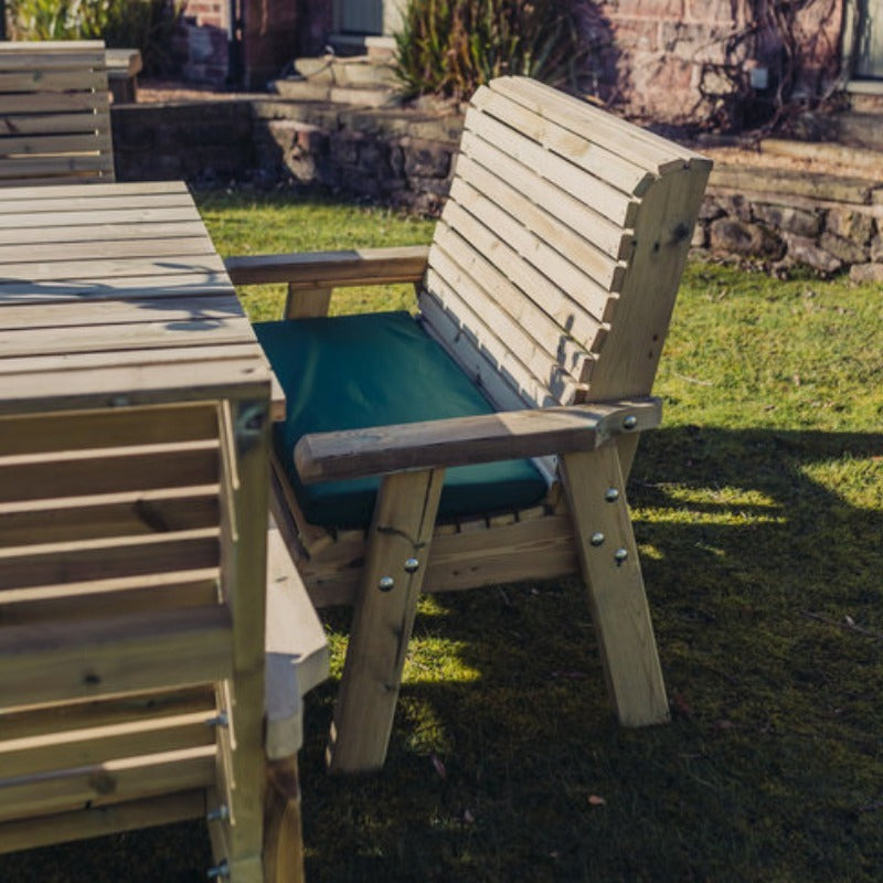 Moorvalley Ergo 8 Seater Square Casual Dining Set | Sheds.co.uk