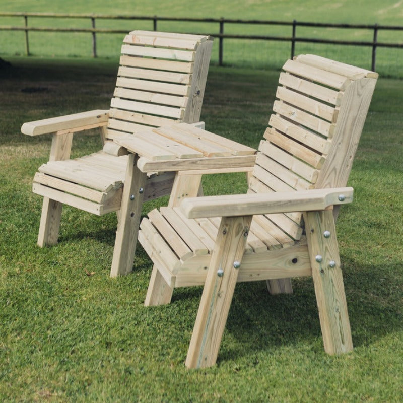 Moorvalley Ergo Love Seat | Sheds.co.uk