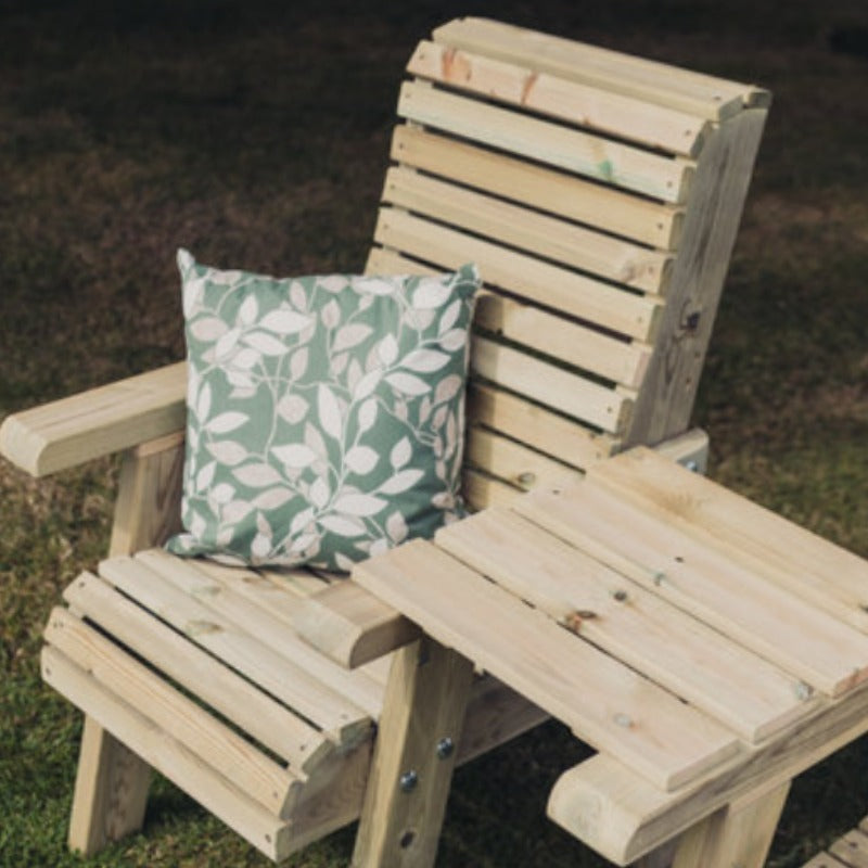 Moorvalley Ergo Love Seat With Square Tray | Sheds.co.uk