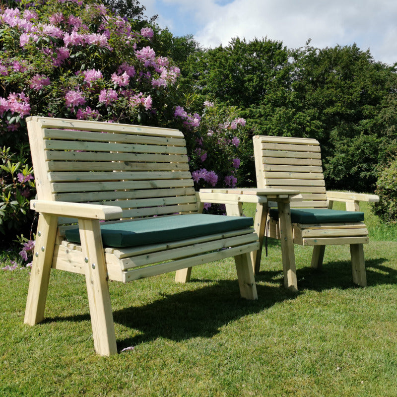Moorvalley Ergo Trio Set With Square Tray | Sheds.co.uk