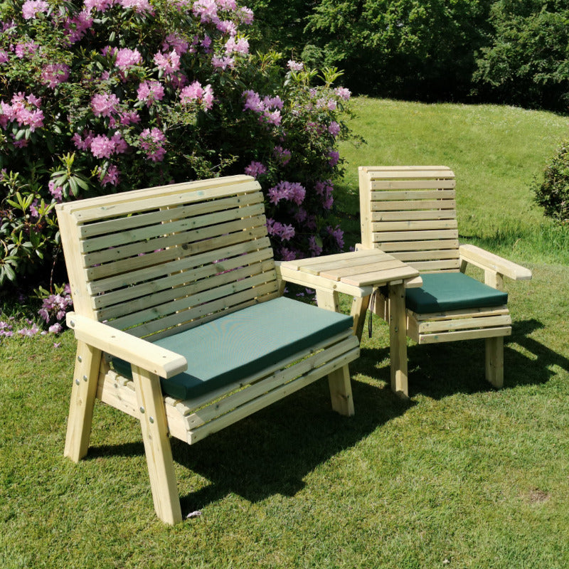 Moorvalley Ergo Trio Set With Square Tray | Sheds.co.uk