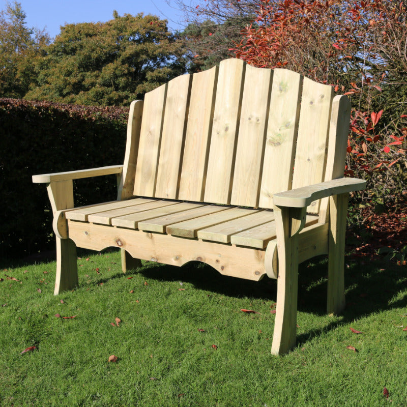 Moorvalley Manor 2 Seater Bench | Sheds.co.uk