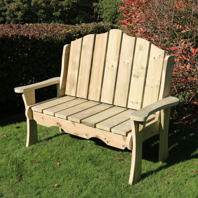 Moorvalley Manor 2 Seater Bench | Sheds.co.uk