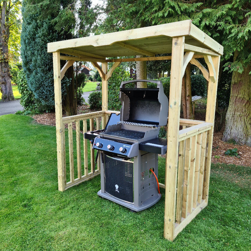 Moorvalley Traditional Barbecue Hut | Sheds.co.uk