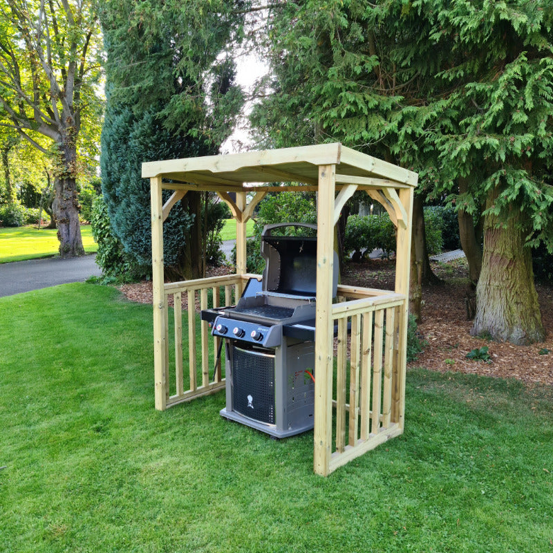 Moorvalley Traditional Barbecue Hut | Sheds.co.uk
