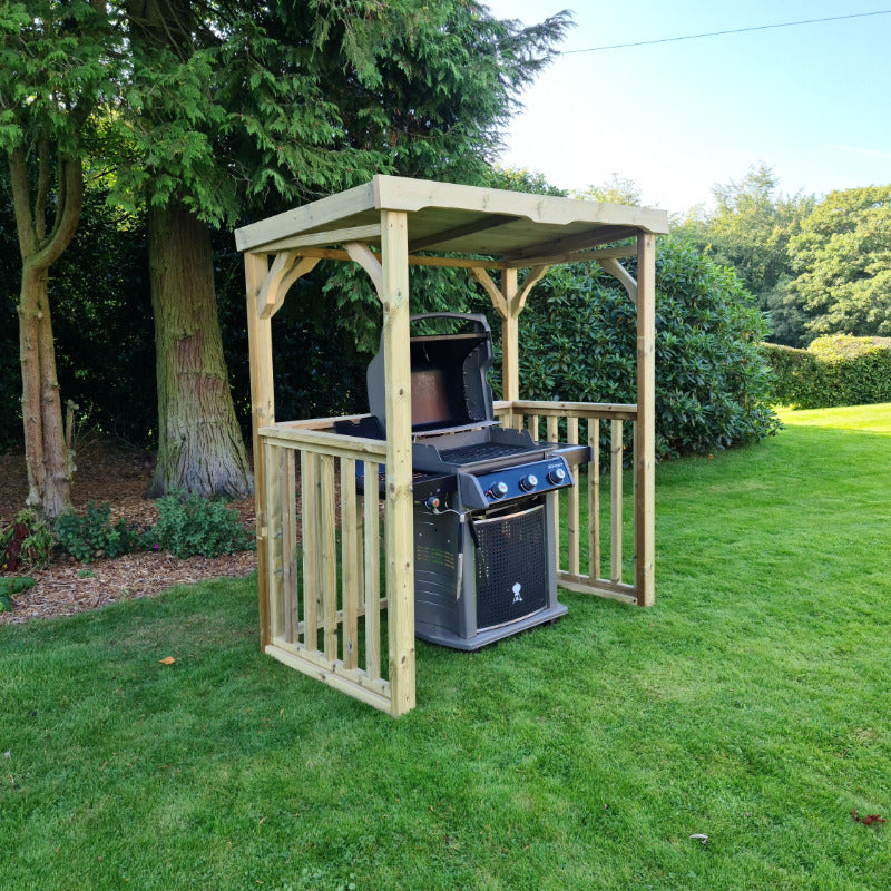 Moorvalley Traditional Barbecue Hut | Sheds.co.uk